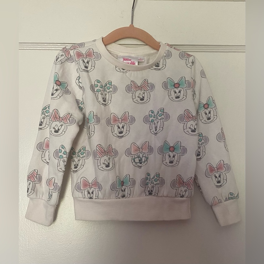Disney Jr Minnie Mouse Sweatshirt 3T